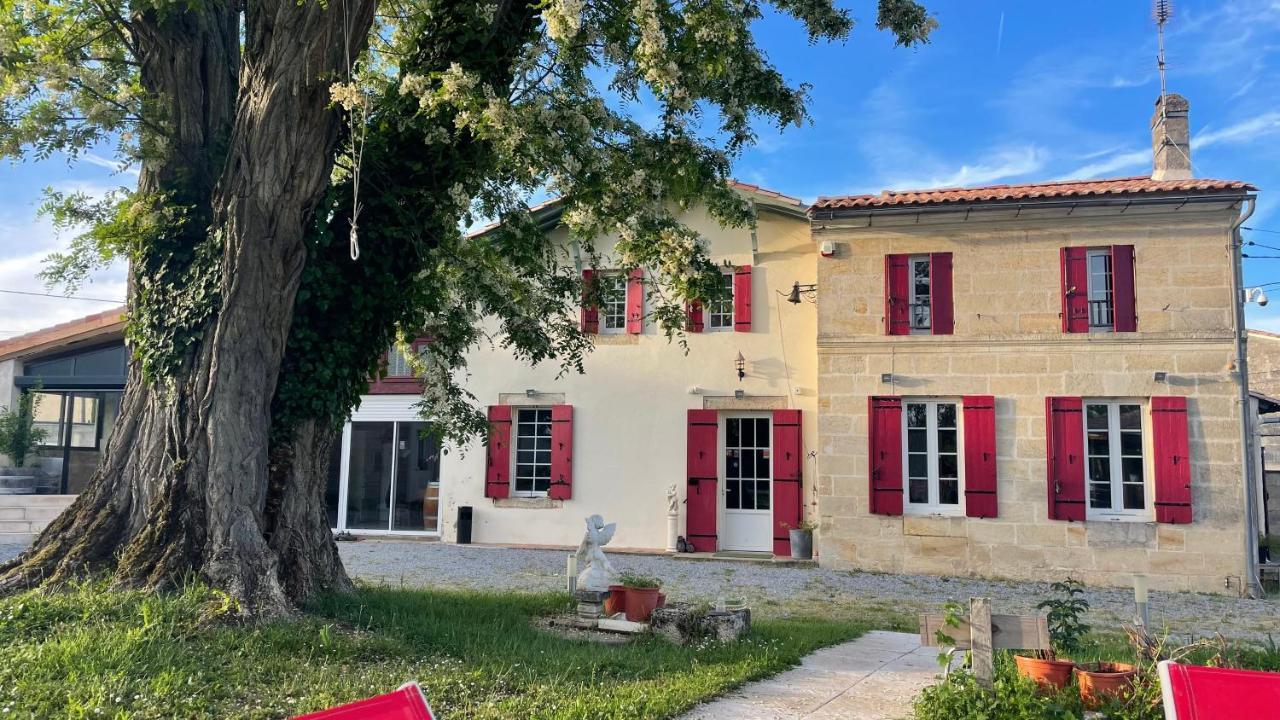 مبيت وإفطار Les Artigues-de-Lussac Aux Abris Des Vents D'Anges المظهر الخارجي الصورة
